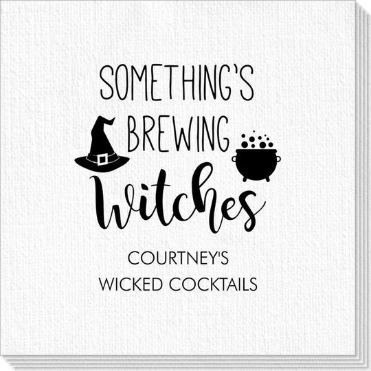 Something's Brewing Witches Deville Napkins